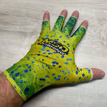 Load image into Gallery viewer, Hook Setters - UV Gloves (Funky Lime)