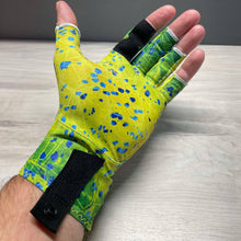Load image into Gallery viewer, Hook Setters - UV Gloves (Funky Lime)