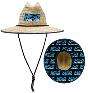 MSO - ANGLER Straw Hat (Blue)