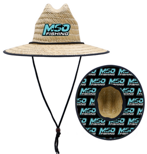 MSO - ANGLER Straw Hat (Turquoise)