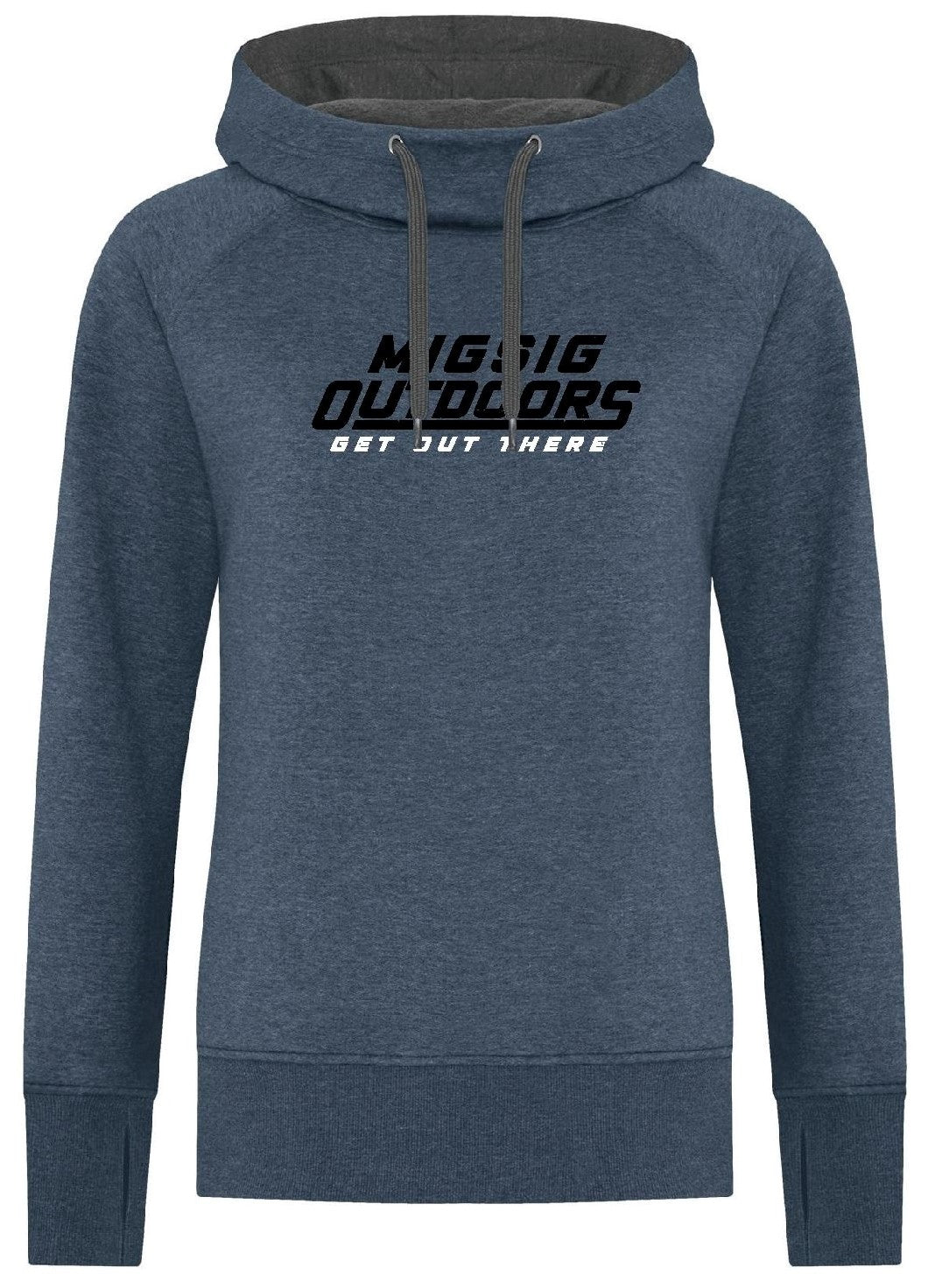 Get out There Hoodie- Blue