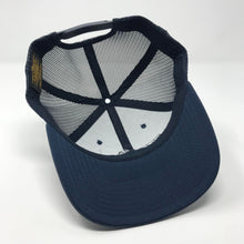 Load image into Gallery viewer, Deep Blue- Trucker Snap Back Hat
