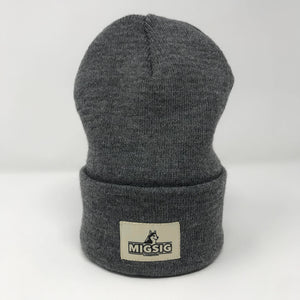 NEW! Knit Cuffed Beanie - Grey