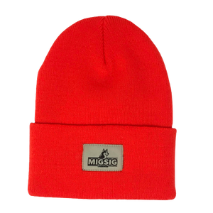 NEW! Knit Cuffed Beanie - Hunter Orange