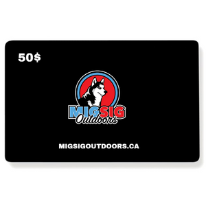 Mig Sig Outdoors Gift Card